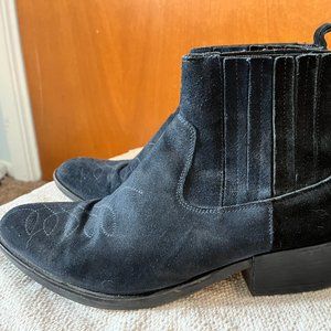 MORENA GABRIELLI COLORBLOCKED BOOTS
